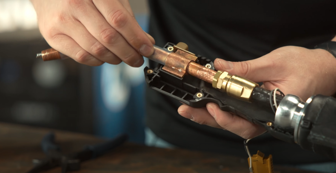 Replacing the neck of the Clean Air E