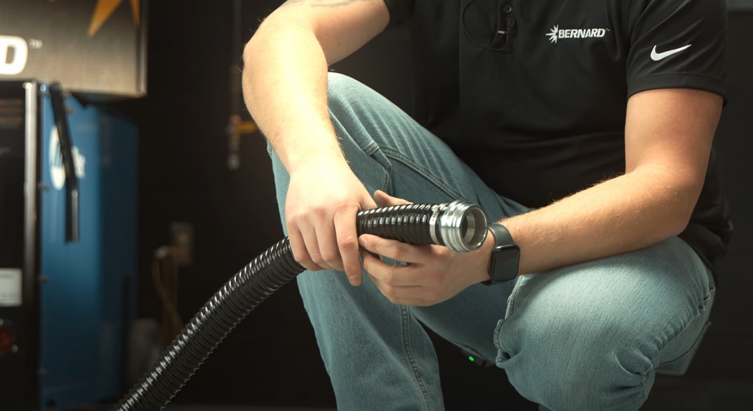 Changing the hose on the Clean Air E™